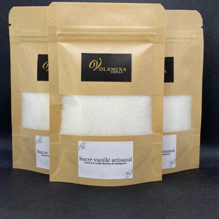 Lot sucre vanillé artisanal 150g