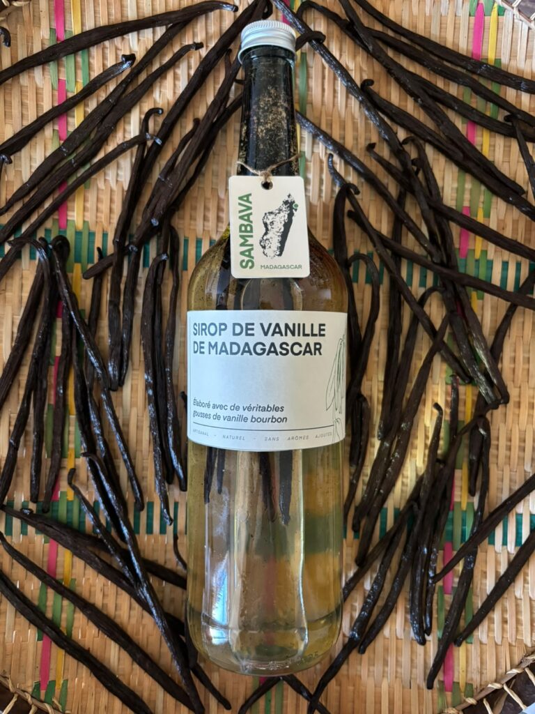 Sirop de vanille de Madagascar 1L - Volamena Vanilla